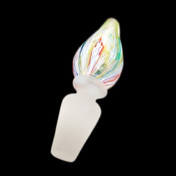 Millefiori Cruet w/Stopper - Picture 9 of 14